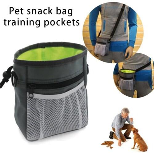 Pet Dog treat bag Training Bag Portable Treat food Snack Dogs Agility Outdoor Feed Storage Food Reward Waist shoulder Bags