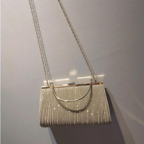 Handbag Evening Dinner Bag Glitter Sequin Handbag Shiny Crossbody Bag Sparkly Messenger Bag Wedding Party Prom Clutch Purse