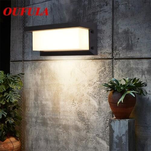 BRIGHT Outdoor Wall Lamps Fixture Waterproof Contemporary Creative Decorative For Porch Patio