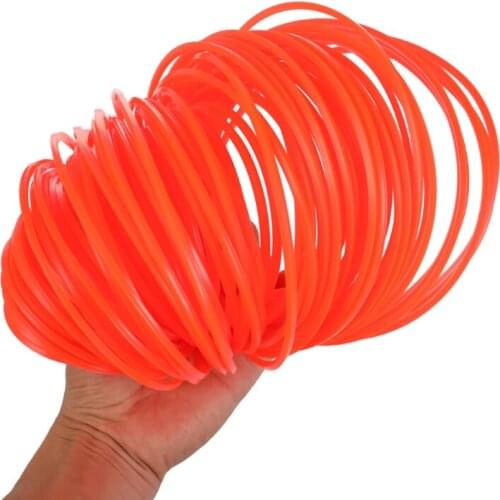 Trimmer Spool Line Spool Replacement Parts Compatible with All Lawn Mowers Orange Cutting Mower Accessories