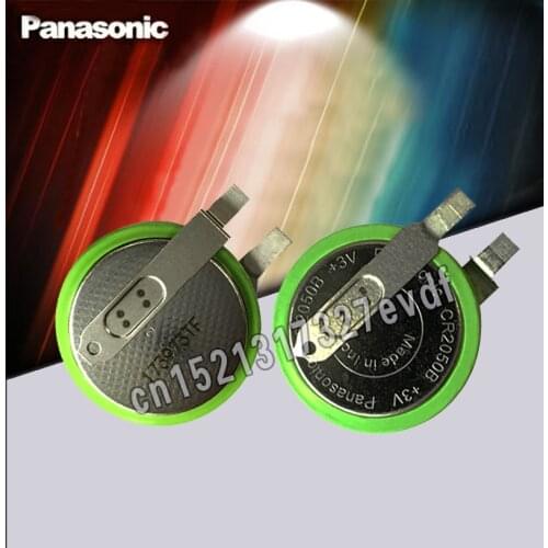 4pc Original Panasonic CR2050B CR2050 3V High-Temperature Li-ion mManganese Dioxide Button Car Tire Pressure Monitoring Button