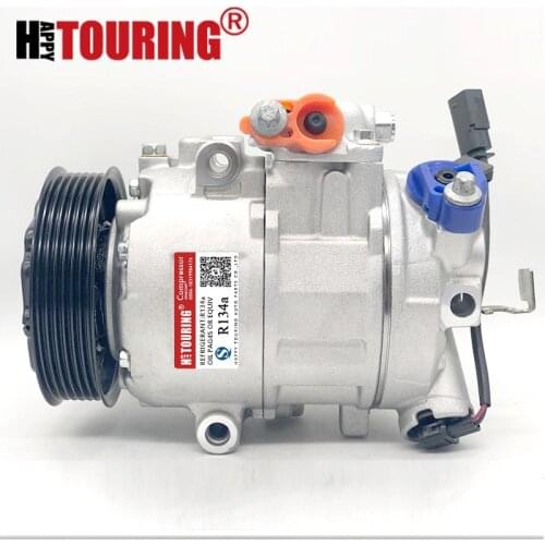 A/C Compressor for VW Polo Skoda Fabia Seat AUDI A2 6Q0820808 6Q0820808A 8Q0820803R 6Q0820808G 6Q0820803 6Q0820808C 6Q0820808D