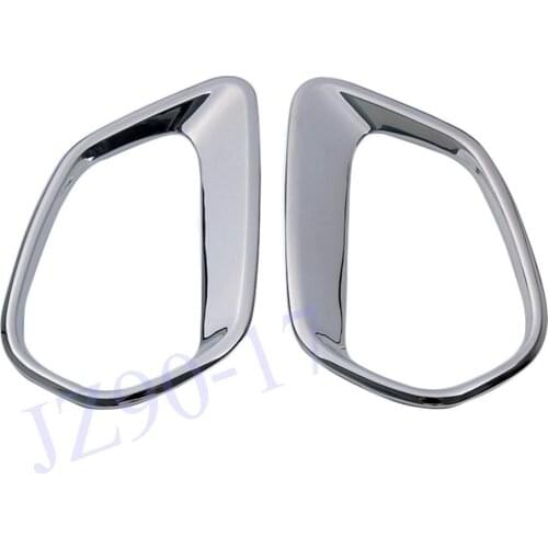 ABS Chrome Rear Tail Fog Lights Lamp Molding Garnish Cover Trim Fit For Mitsubishi Outlander 2016 2017 2018 2019 Decoration