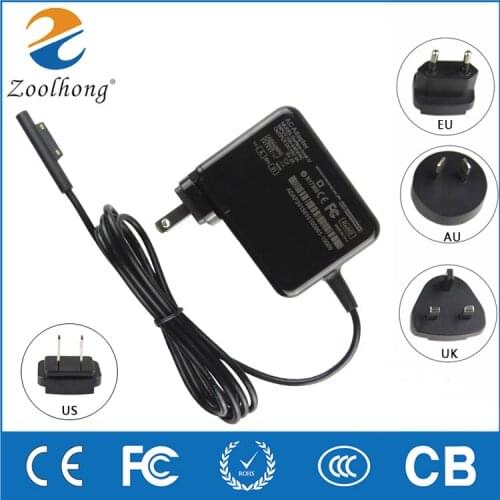AC Adapter Power Supply 15V 4A DC 5V 2A 4 Plug in 1 Charger For Microscoft Surface Book Pro4