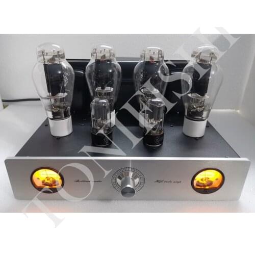 2A3 or 300B push-pull tube amplifier, output power 12W*2, 20W*2. Suitable for speakers with sensitivity above 83DB