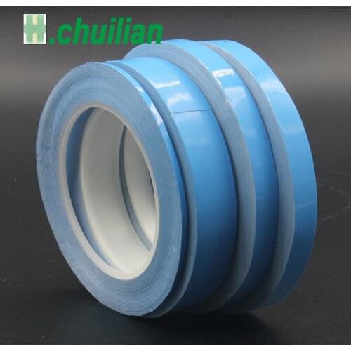 1 Roll 20-100mm high quality Transfer Tape Double Sided Thermal Conductive Adhesive tape for Chip PCB LED Heatsink