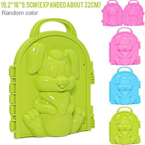 Snow Molds Snowballs Maker Clip Snow Sand Mould Toy for Kids Outdoor Winter Molds 192*160*95mm Random Color