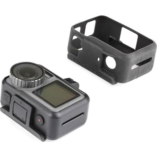 Soft Silicone Protective Housing Shell Cover For DJI OSMO Action Camera Fuselage silicone Ornament protective sleeve #712