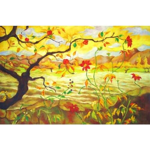 Landscape painting Apple Tree With Red Fruit Paul Elie Ranson oil on Canvas Art Reproduction High quality hand painted