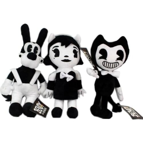 30cm Plush Toy Bendy The Ink Machine Bendy Beanie Bendy Dog Animals Doll Childrens Day Birthday Christmas Gift