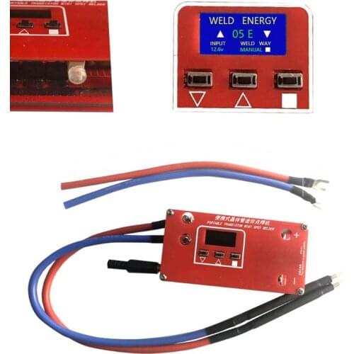 W3JE Portable DIY Mini Spot Welder Machine 18650 Battery Various Welding Power Supplies