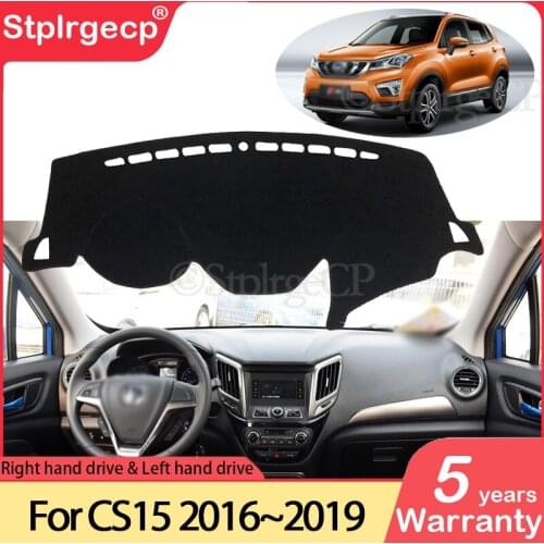 For Changan CS15 2016 2017 2018 2019 Anti-Slip Mat Dashboard Pad Sunshade Dashmat Protect Anti-UV Dash Carpet Car Accessories