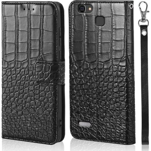 Luxury Flip Case for Huawei Enjoy 5S GR3 G8 Mini TAG-L23 TAG-L21 TAG L03 L13 L22 L23 Original Phone Cover Black Coque