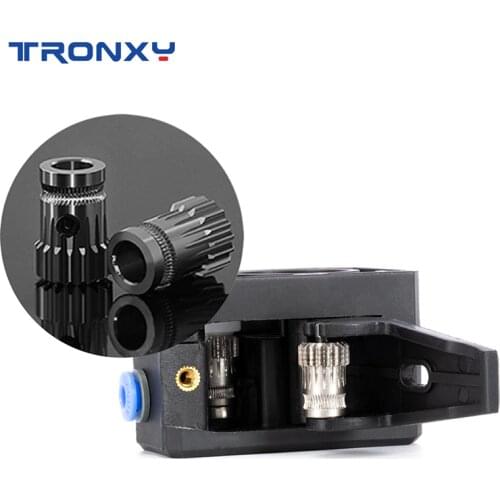 Tronxy NEW BMG extruder V2.0 Bowden Extruder Cloned Btech Dual Drive Extruder For 3D Printers 1.75mm Filament MK8