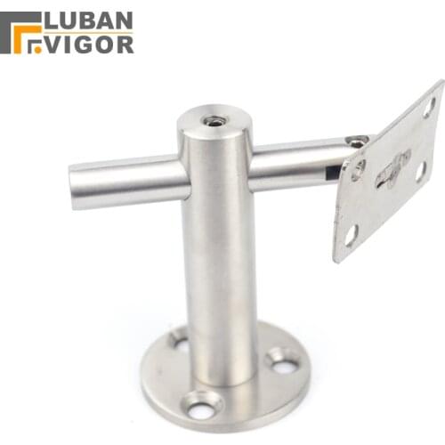 Rotatable flat panels,80x80mmSolid,304 Stainless steel handrail Bracket/Stent/support,,wall support,Stairs accessories/parts