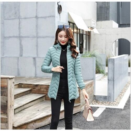 Women Winter Coats 2021 New Ultra Light White Duck Down Jacket Slim Women Winter Puffer Jacket Portable Windproof Down Coat 6XL