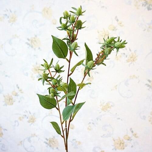1pc Holly Fruit Branches Artificial Flowers Home Wedding Floral Arrangement Decoration diy Photography Props