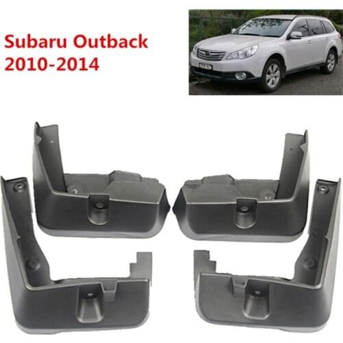 Car Mudflaps Splash Guards Mud Flap Mudguards Fender For Subaru Outback 2010-2014 2015-2017 2018 Car Styling Accessories 4pcs