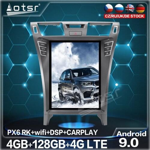 128G Tesla Big Screen Android Radio For Lexus LS460 2006 - 2012 Car MultimediaDVD Player GPS Navigation Stereo Head Unit Audio