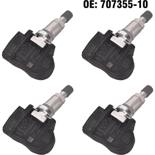 4 PCS Car TPMS Tire Pressure Monitor Sensor System 36106881890 36106855539 36106856209 for BMW X1 X2 X5 X6 1 2 3 4 5 6