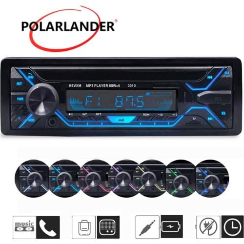 Microphone Single Din Car Aux MP3 Player 3010 Car Stereo Audio New 12V 3.5 inch Bluetooth In-dash FM car radio 1 Din
