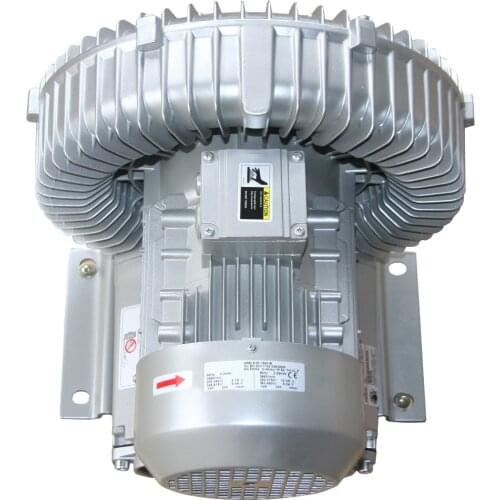 Free shipping CE 2RB630-7AH26 3KW/4HP max 415m3/h air ring blower/fish farming open turbo blower/vacuum pump cnc
