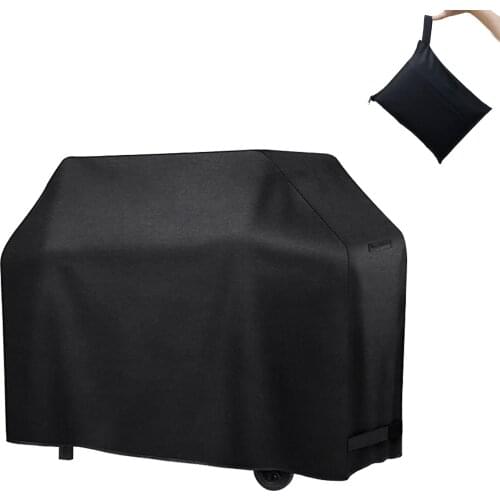 BBQ Covers 600D Oxford Gas BBQ Cover,Fully Waterproof,Fade and Rip Resistant Barbecue Cover Outdoor Barbeque Grill BBQ Accessory
