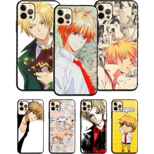 Takumi Usui Kaichou Wa Maid-Sama For iPhone 12 Pro Max Mini Cover TPU Phone Case For iPhone 11 Pro Max XS X XR 7 8 Plus