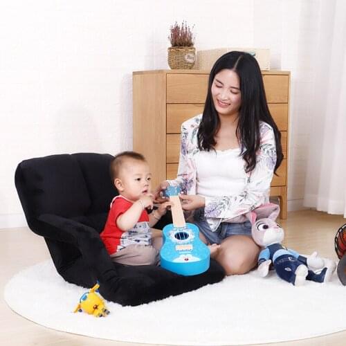 Kids Sofa Single Armrest Children Learn Sit Sofa Chair Folding Adjustable Back Chair Small Kids Whit Wheels Small Sofa Kids