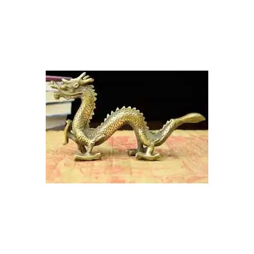 The Dragon Dragon Crafts dragon light wind small dragon Zodiac large brass copper