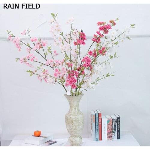 Artificial Flowers Cherry Blossom Sakura Cherry Blossom Tree Home Decor Artificial Flowers For Home Decoration Wedding