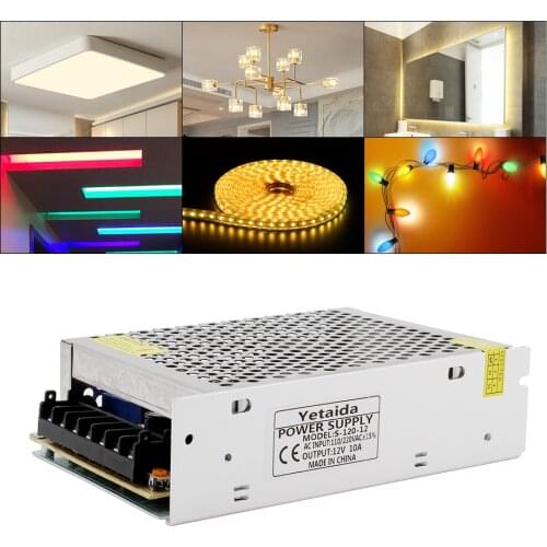 AC DC 5V 12V Power Supply 24V 36V 48V 3A 5A 10A SMPS 220V To 12V 5V 24V Source Power Supply 3V 9V 15V 18 Fonte 500W Mean Well