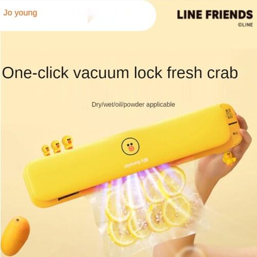 Joyoung Vacum Sealer Machine 30cm Seal -45kpa Vacuum Food Sealers Good-looking Home Mini Laminator Snacks Sealing Plastic Bag