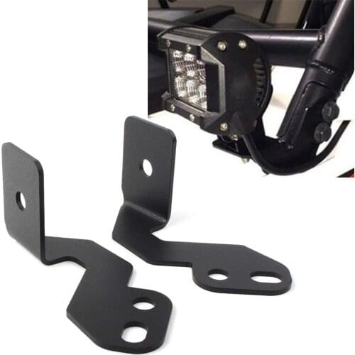 A-Pillar LED Spot Work Light Mounting Bracket Kits For Polaris RZR XP 1000 2014 2015 2016 2017 2018 2019