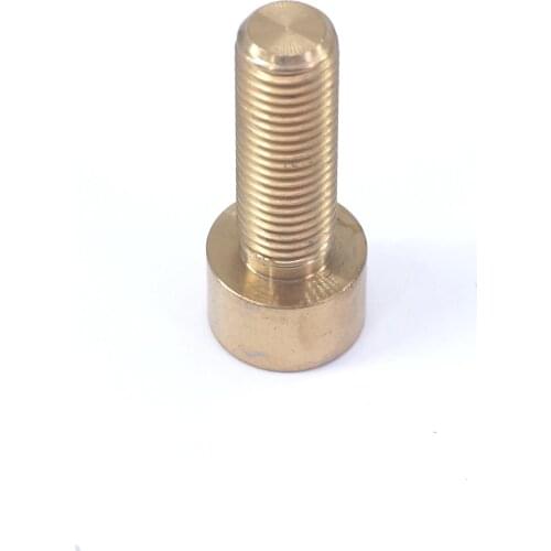 M10x30mm Pitch 1.25mm Column Head Golden GR5 Titanium Bolts For Motorcycle