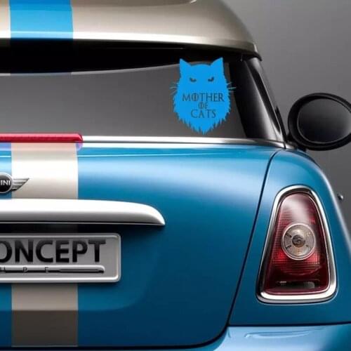 Cats Symbol wall stickers for cars Laptop and More Decoration DIY waterproof vinyl wall decal Y135