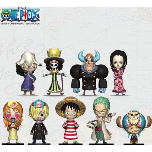 Original One Piece 20th Anniversary Functional Series Blind Box Toys Doll 9 style Random one Cute Anime Figure Gift