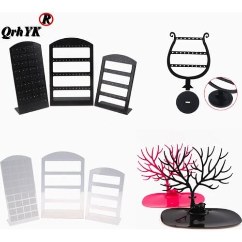 Deer Earrings Necklace Ring Pendant Bracelet Jewelry Display Stand Tray Tree Storage Racks Organizer Holder Make Up Decoration