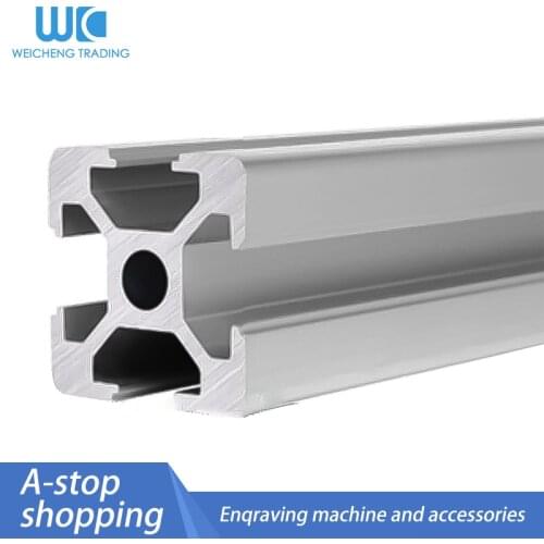 Lot 2020 Aluminum Profile Extrusion 100mm to 1150mm Length Linear Rail 200mm 400mm 500mm for DIY 3D Printer Workbench CNC