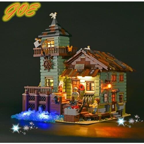 LED Lighting For The old Fishing House(NOT Include Model)