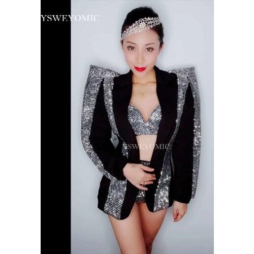 YSWEYOMIC Women's Black Jackets