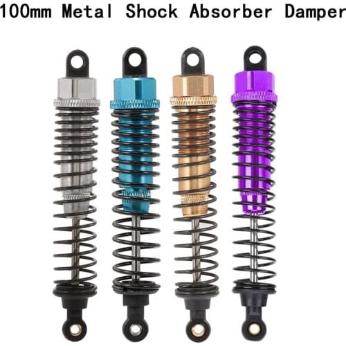 1/10 RC Car Parts 100mm Metal Shock Absorber Damper for 1:10 Traxxas HSP Redcat RC Car Off-road Monster Truck