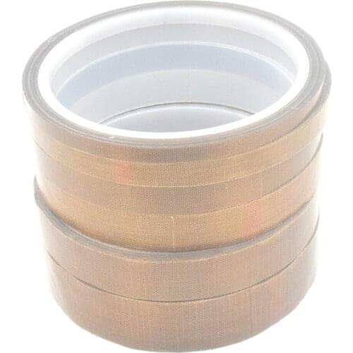 1pcs 5-30m Polyimide Adhesive Tape Silicone Tape High Temperature Adhesiver Polyimide Film 3-20mm