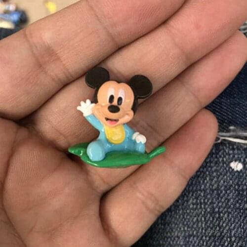 24piece 2.5cm classical baby mickey mouse pvc figure toys baby mickey microlandschaft collection toys