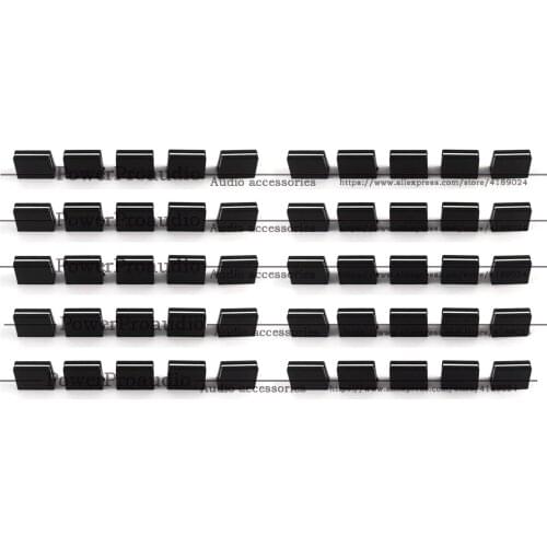 50PCS REPLACEMENT FOR PIONEER FADER CROSSFADER KNOB DJM800 DJM700 DAC2371