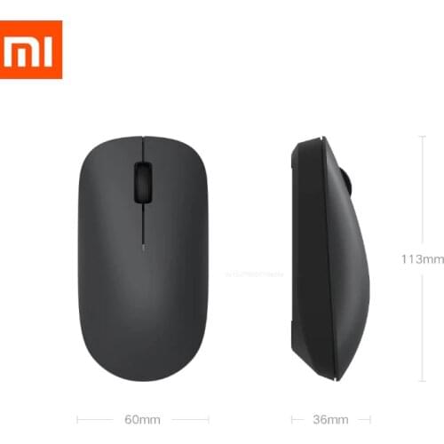 New Xiaomi Mouse Lite Ultrathin Wireless Mouse 2.4GHz 1000DPI Ergonomic Optical Mice Gaming Mouses For Smart Laptop Windows 10