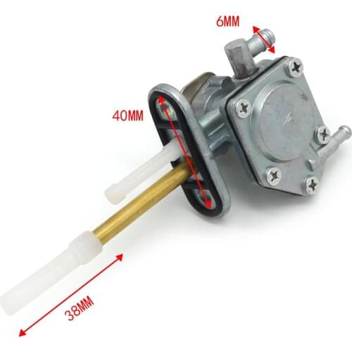 Gas Fuel Petcock Tap Valve Switch Pump For Kawasaki Vulcan EN500C Zephyr ZR750 Ninja EX250F KZ550 ZRX1200 VN800 51023-1267