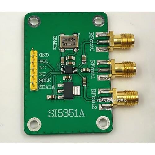 SI5351A signal generator has 51 reference examples