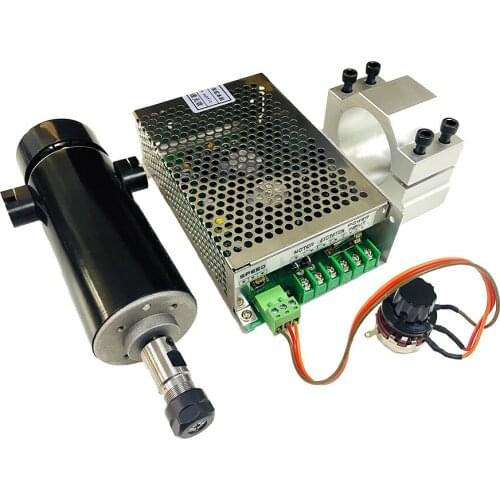 500W / 800W Air Cooled Spindle Clamps Air Cooled Spindle ER11 Spindle CNC Spindle Motor 52mm Power Speed Clamps Cabinet