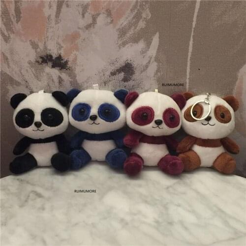 SIZE 12CM NEW Panda In 4Colors , Plush Toy , Stuffed Animal Gift Doll